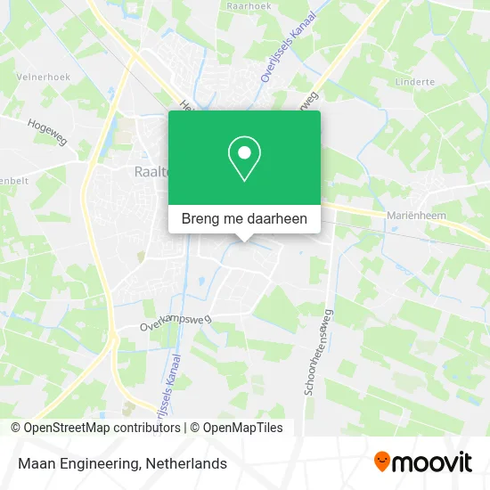 Maan Engineering kaart