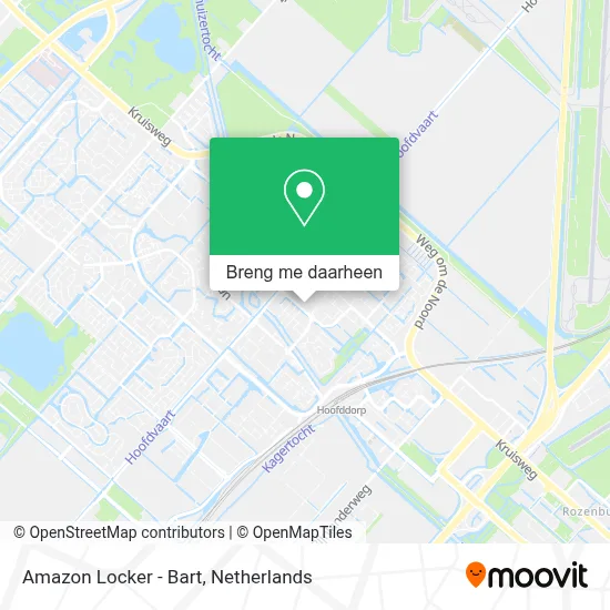 Amazon Locker - Bart kaart