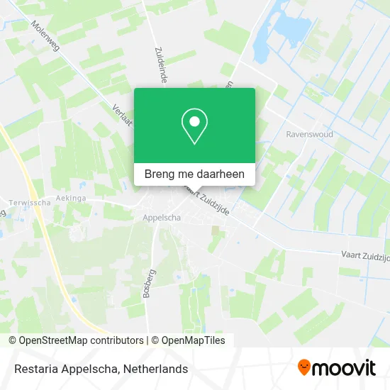 Restaria Appelscha kaart
