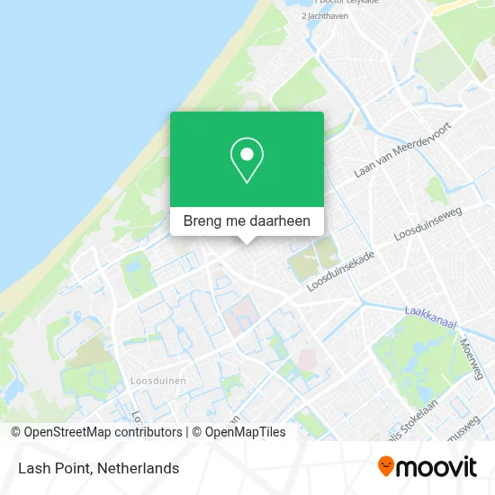 Lash Point kaart