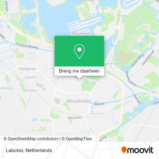 Labotex kaart