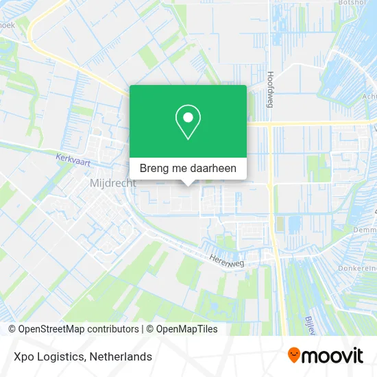 Xpo Logistics kaart