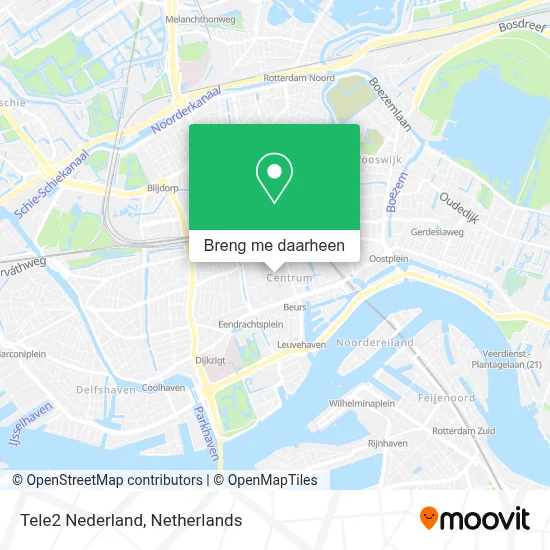 Tele2 Nederland kaart