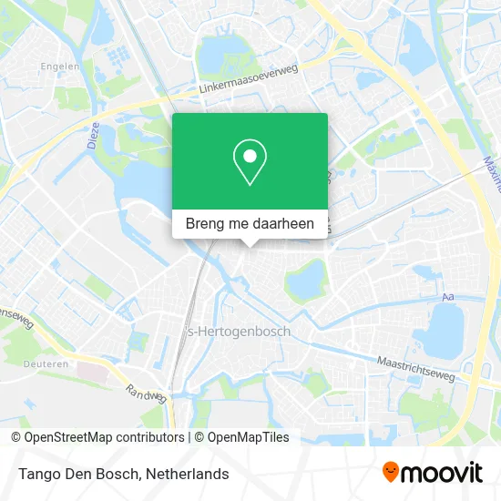 Tango Den Bosch kaart