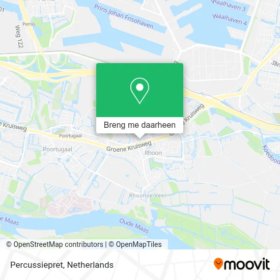 Percussiepret kaart