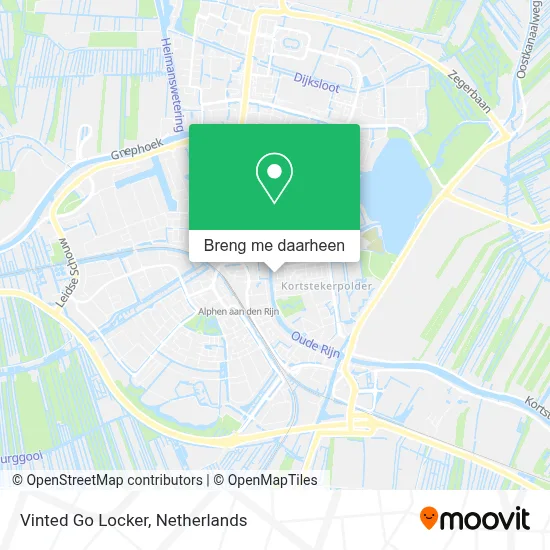 Vinted Go Locker kaart