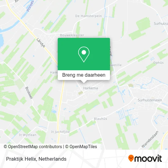 Praktijk Helix kaart