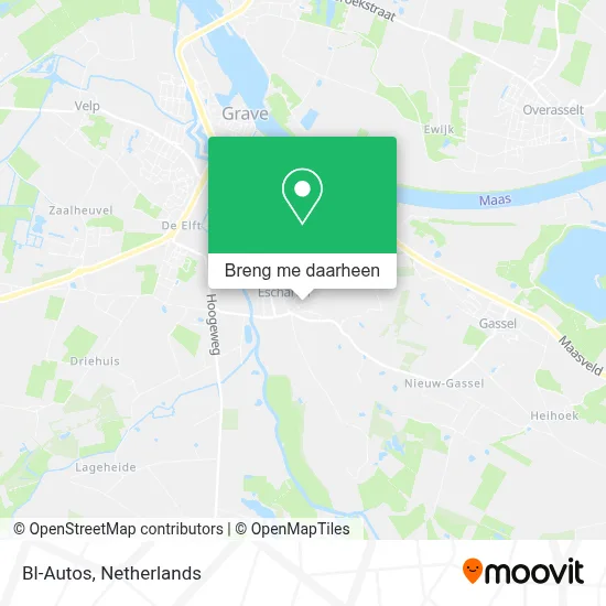 Bl-Autos kaart