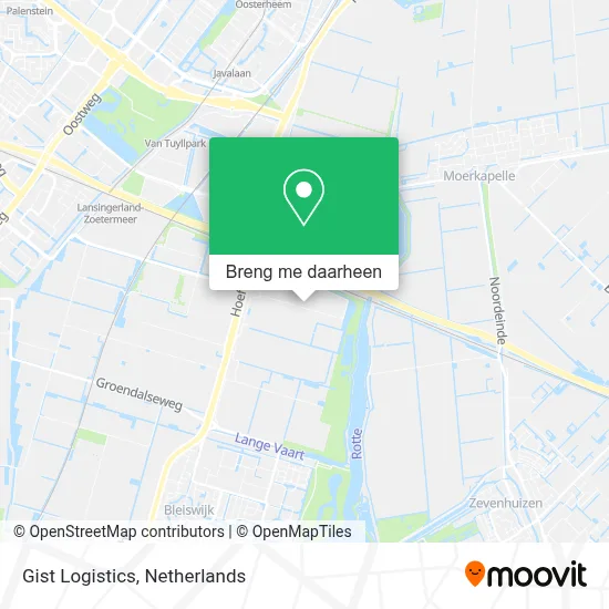 Gist Logistics kaart