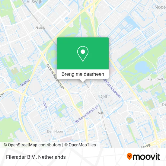 Fileradar B.V. kaart