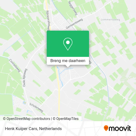 Henk Kuiper Cars kaart