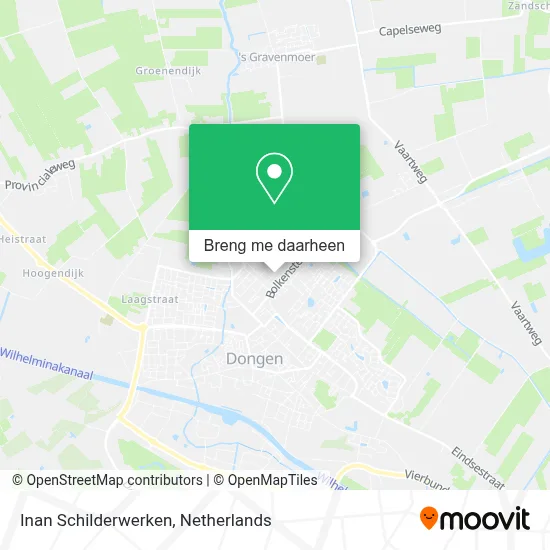 Inan Schilderwerken kaart