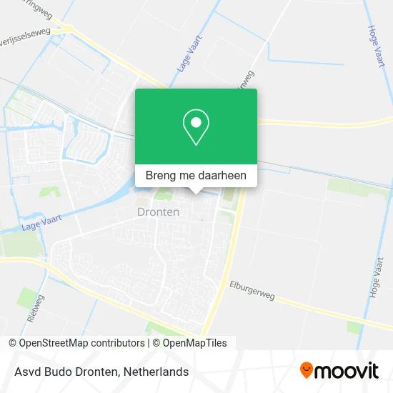 Asvd Budo Dronten kaart