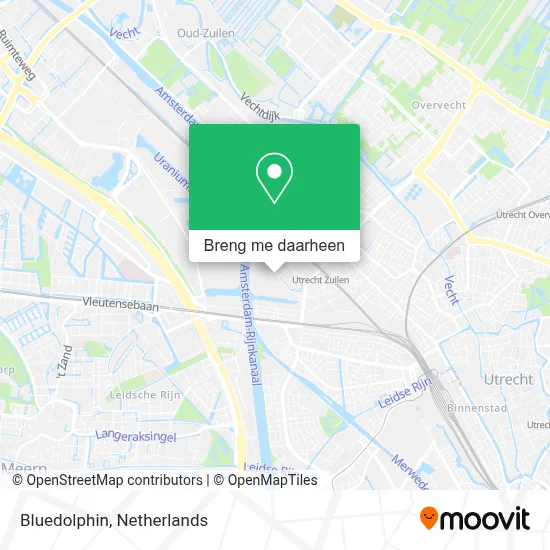 Bluedolphin kaart