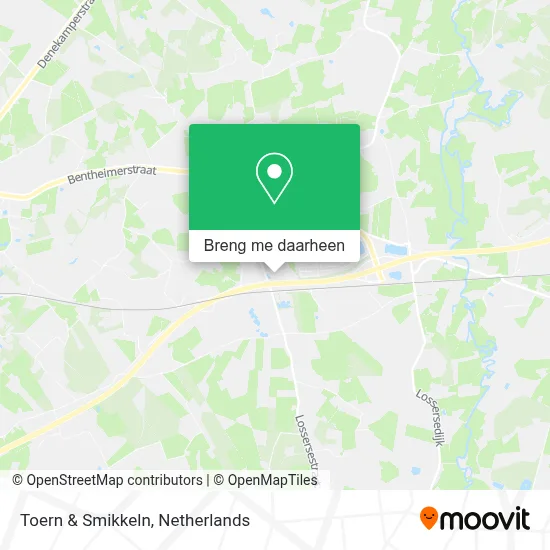 Toern & Smikkeln kaart