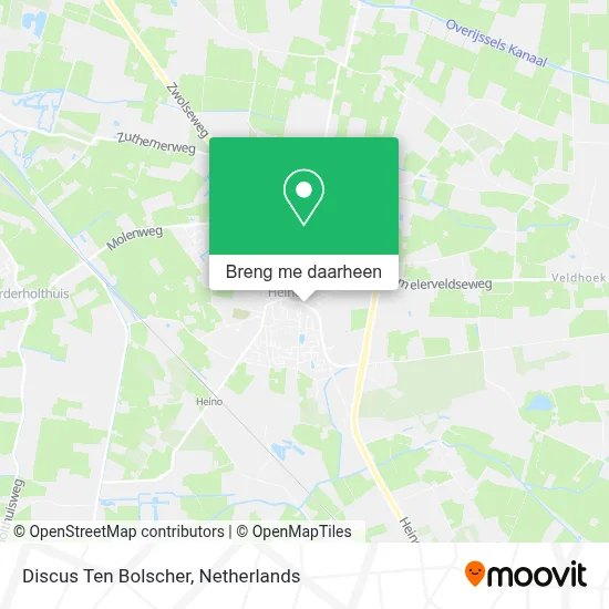 Discus Ten Bolscher kaart