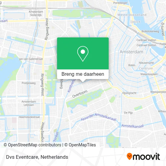 Dvs Eventcare kaart