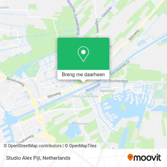 Studio Alex Pijl kaart