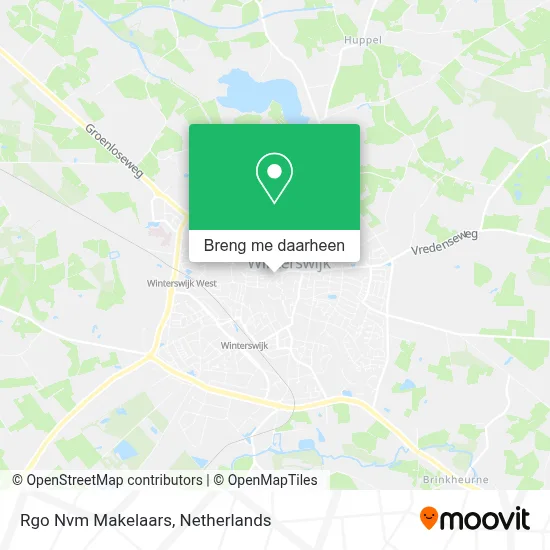 Rgo Nvm Makelaars kaart