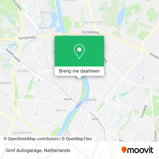 Gmf Autogarage kaart