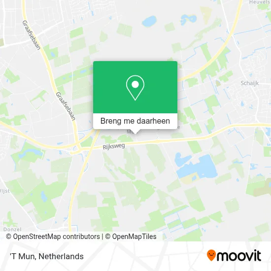 'T Mun kaart