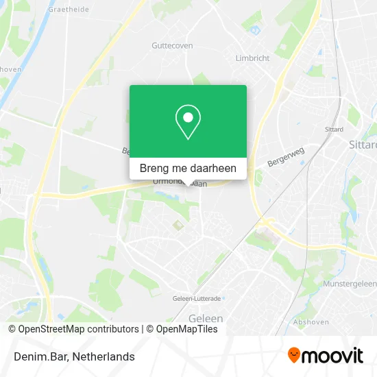 Denim.Bar kaart