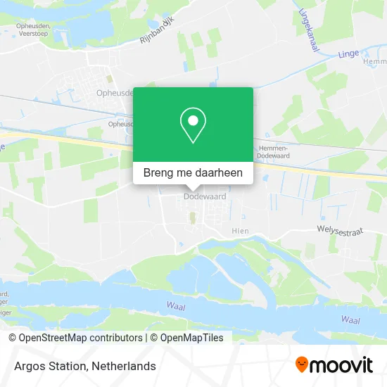 Argos Station kaart
