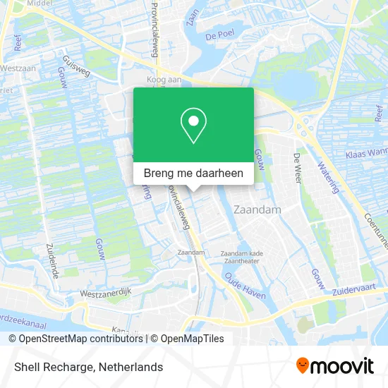 Shell Recharge kaart