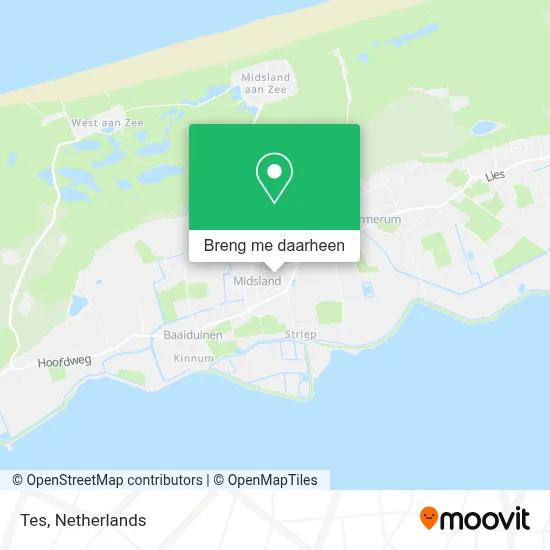 Tes kaart
