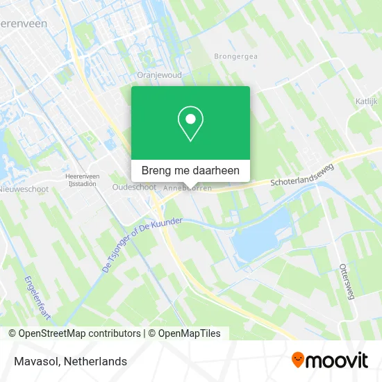 Mavasol kaart
