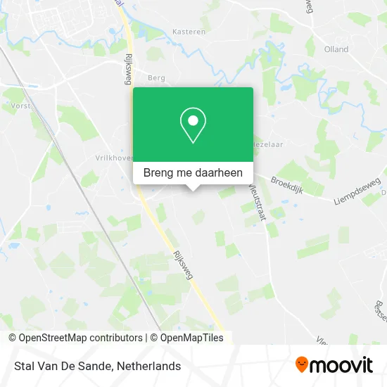 Stal Van De Sande kaart