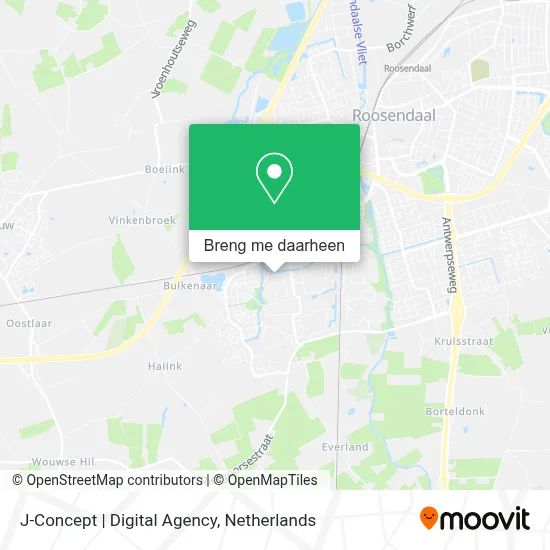 J-Concept | Digital Agency kaart