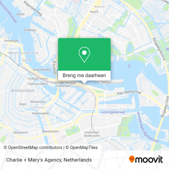 Charlie + Mary's Agency kaart