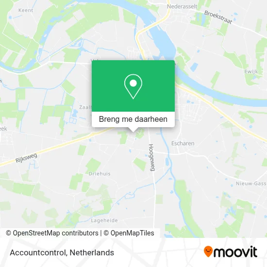 Accountcontrol kaart