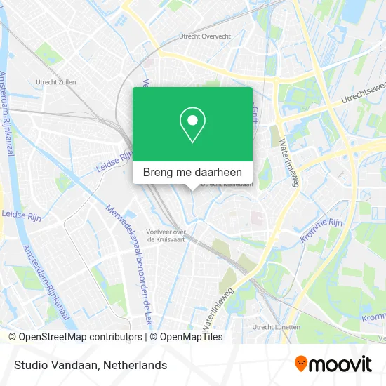Studio Vandaan kaart