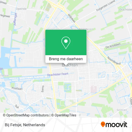 Bij Fetsje kaart