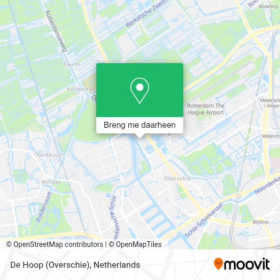 De Hoop (Overschie) kaart
