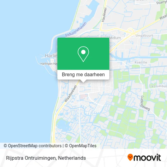 Rijpstra Ontruimingen kaart