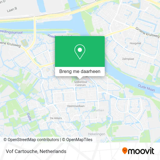 Vof Cartouche kaart