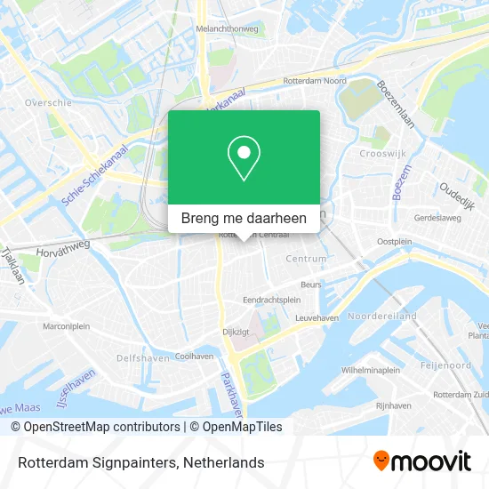 Rotterdam Signpainters kaart