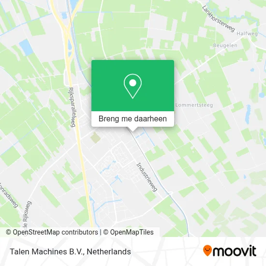Talen Machines B.V. kaart