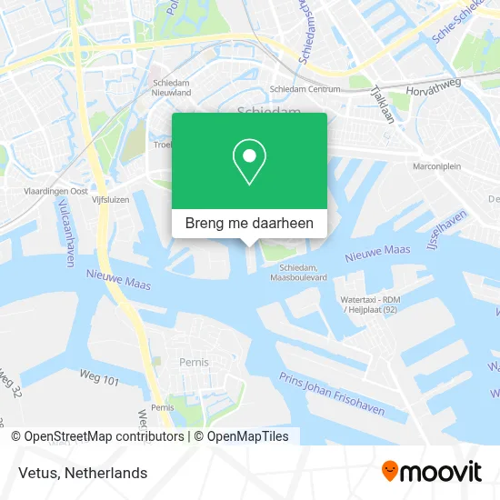 Vetus kaart