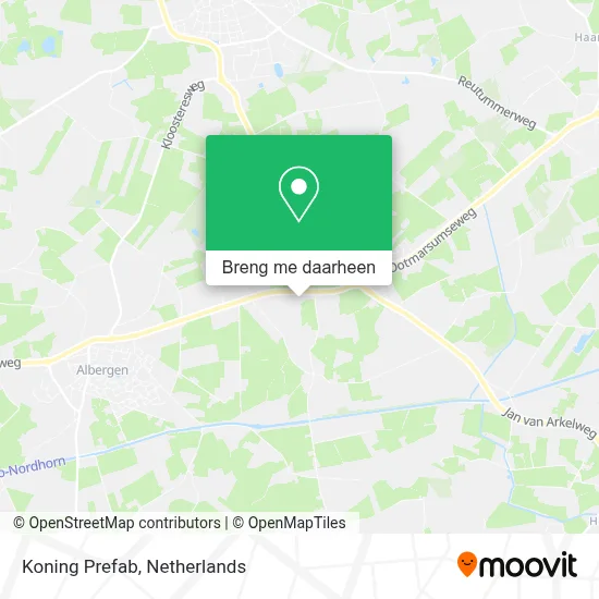 Koning Prefab kaart