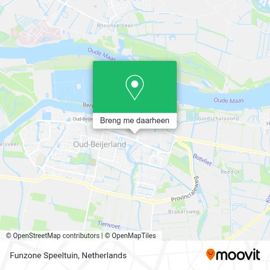 Funzone Speeltuin kaart