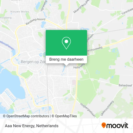 Aaa New Energy kaart