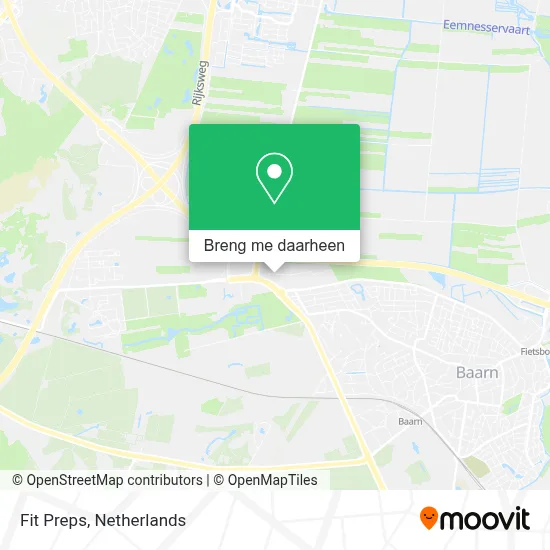 Fit Preps kaart