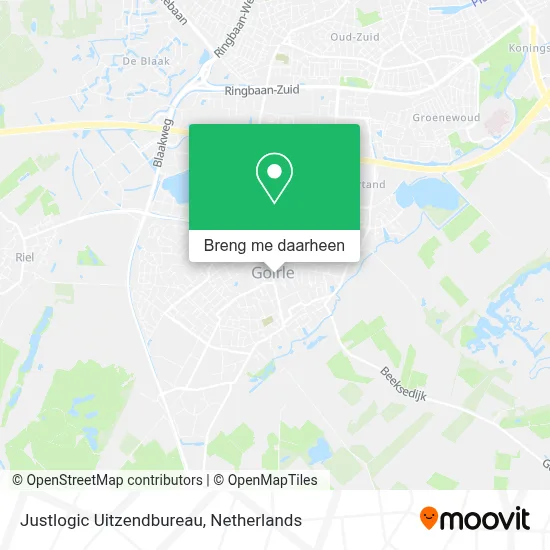 Justlogic Uitzendbureau kaart
