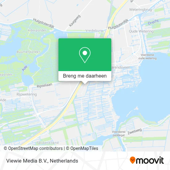 Viewie Media B.V. kaart