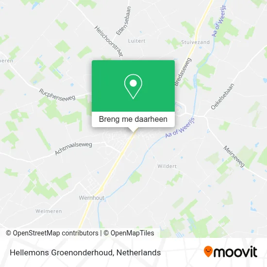 Hellemons Groenonderhoud kaart