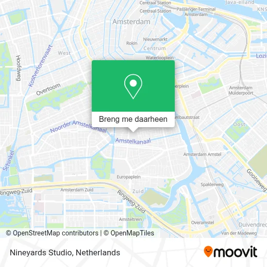 Nineyards Studio kaart